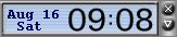 Idle Calculator with Clock